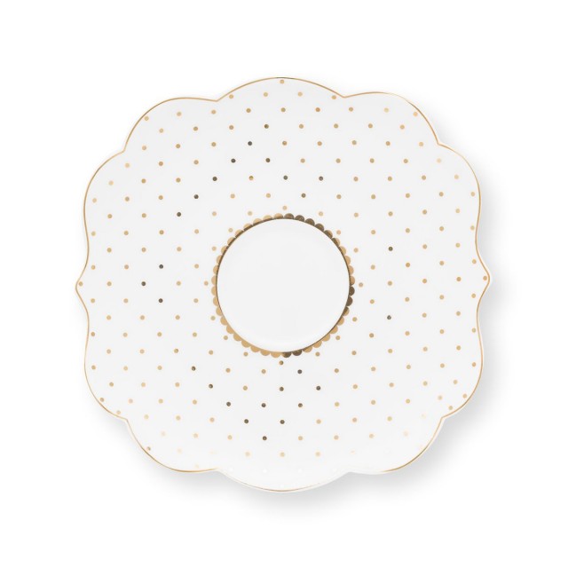 Чаши с чинии 2бр. Royal White 0,125мл Pip Studio