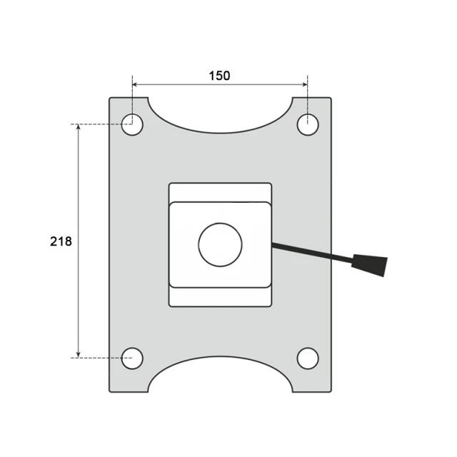 Office chair mechanism 6075+6080+6074-1F