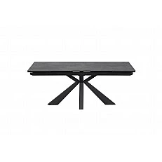 Extendable dining table OTTAWA - titanium