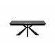 Extendable dining table OTTAWA - titanium