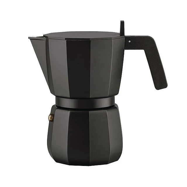 Кафеварка Moka 6 чаши Цвят черно