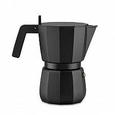 Moka coffee maker 6 cups Color black