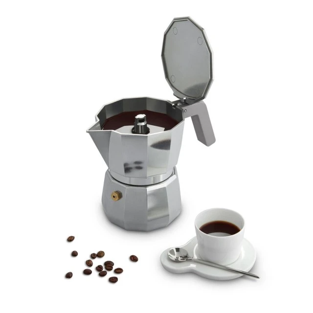 Кафеварка Moka 3 чаши Цвят алуминий
