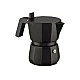 Moka coffee maker 3 cups Color black