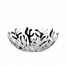 Μπολ φρούτων Mediterraneo 29cm σε χρώμα ατσάλι