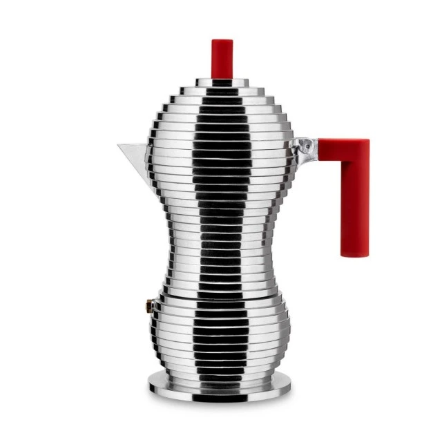 Pulcina coffee maker 6 cups Color red