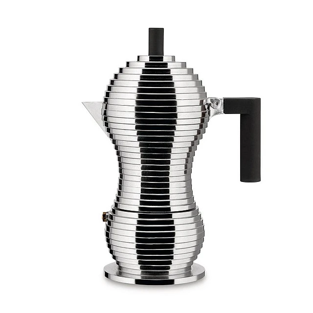 Pulcina coffee maker 6 cups Color aluminum