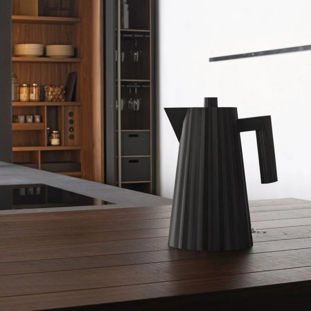 Electric kettle Plissé 1.7l Color black