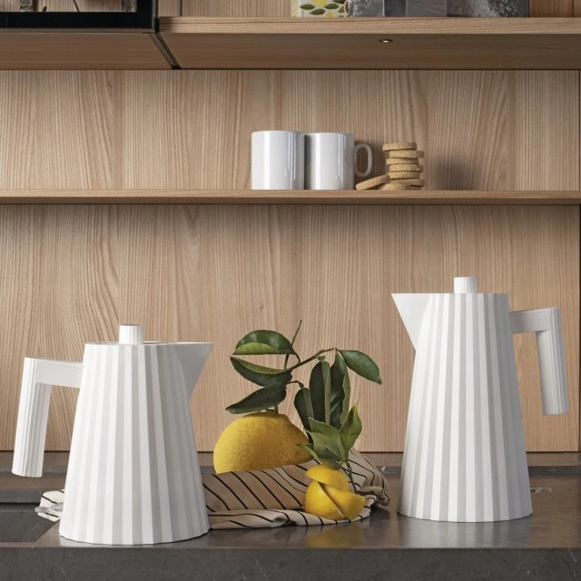 Electric kettle Plissé 1.7l Color white