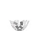 Fruit bowl La Stanza dello Scirocco 27cm Color white