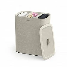 Laundry basket Tota Trio 90l Beige color