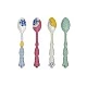 Porcelain spoons Royal multi 4pcs