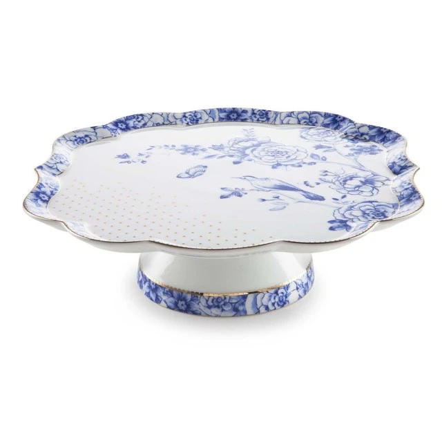 Royal White Cake Plate 24cm