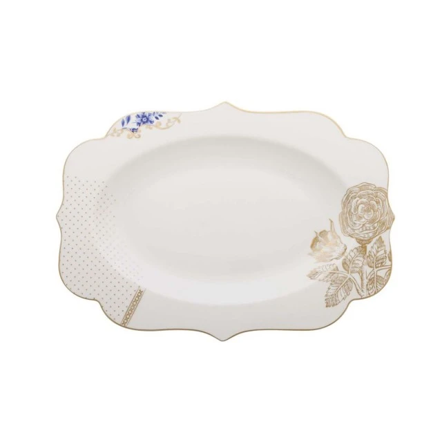 Плато Royal White 40см 28см