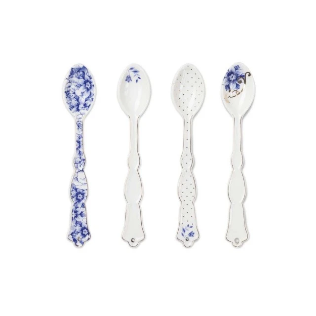 Porcelain spoons Royal White 4pcs