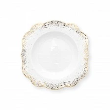 Royal Winter White Deep Plate 23.5cm
