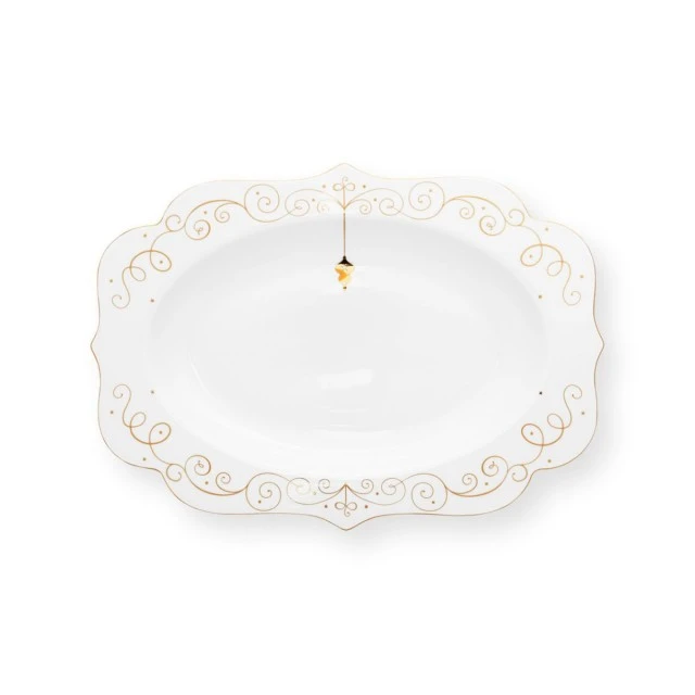 Плато Royal Winter White 40см 28,5см