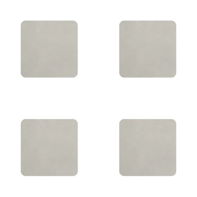 Square coasters for cups 4pcs Color gray