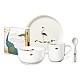 Children's porcelain dinner set Flamingo Fiona 5 pieces