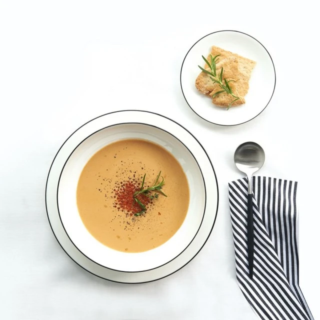 Дълбока чиния A table 22см Цвят черно