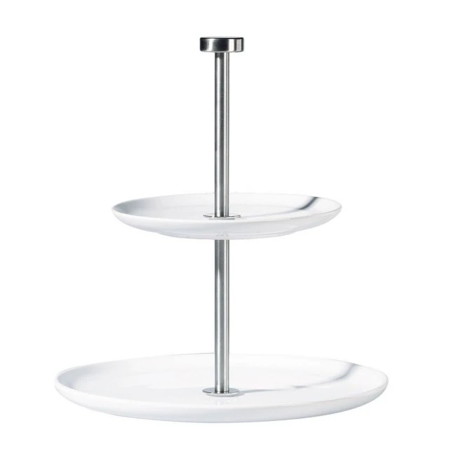 Двуетажна поставка за сладки A table