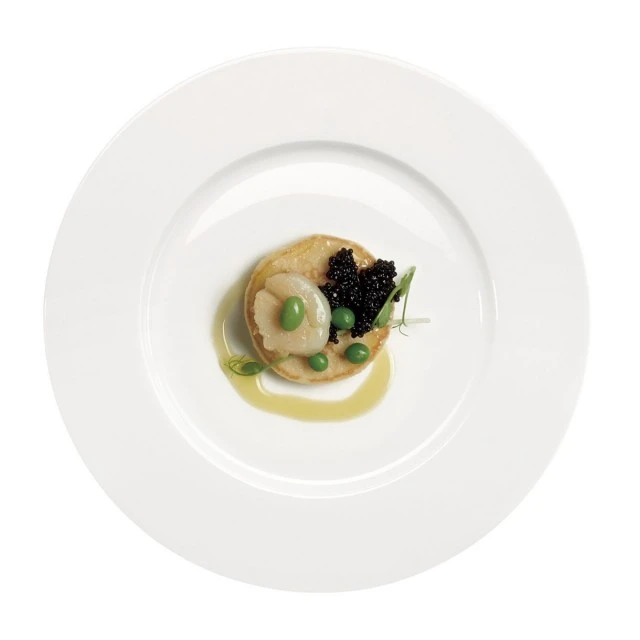 A table plate with handle 28cm