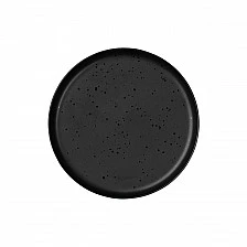 Plate Coppa 15cm Color black