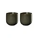 Coppa cups 2pcs 0.200ml Color dark green