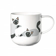 Κύπελλο Coppa για γάτες και σκύλους 0.400ml με μοτίβο Βιρμανίας