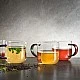 Glass cup Coppa 0.400ml Color brown