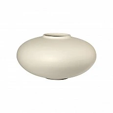 Βάζο Mara 10cm 18cm Χρώμα λευκό