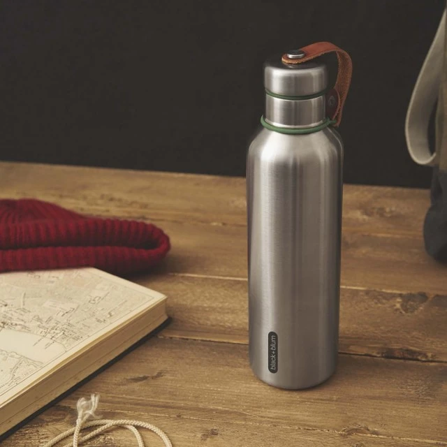 Steel bottle 0.750l Olive color