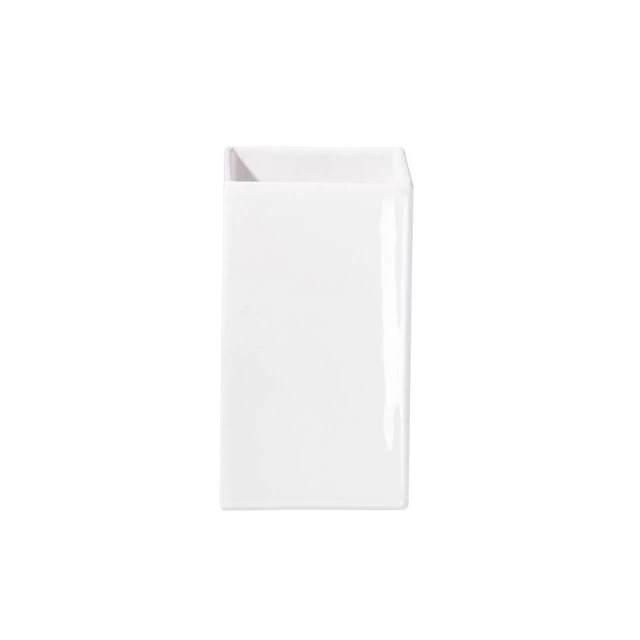 Vase Quadro 16cm Color white