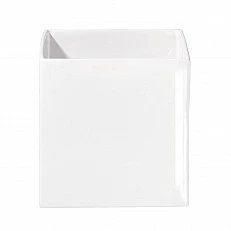 Саксия Quadro 23см 23см Цвят бяло