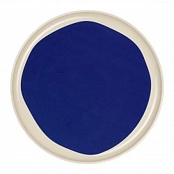 Πιάτο Variete du soleil 27cm Χρώμα μπλε