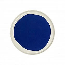 Πιάτο Variete du soleil 21cm Χρώμα μπλε