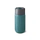 Glass travel mug Ocean color