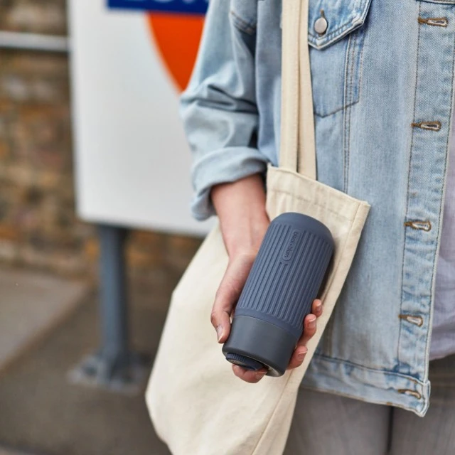 Glass travel mug Color gray