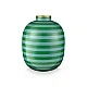 Vase 32cm Color striped green