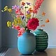Vase 32cm Color striped green