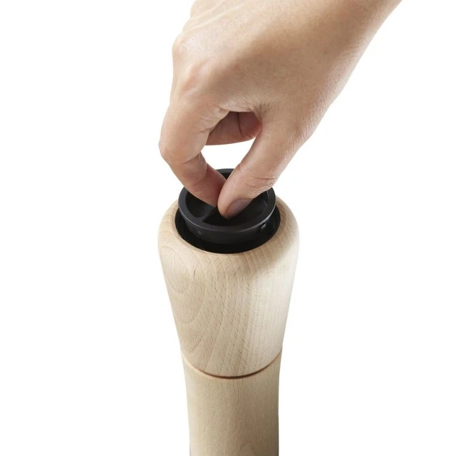 Milltop™ Wooden Pepper Mill