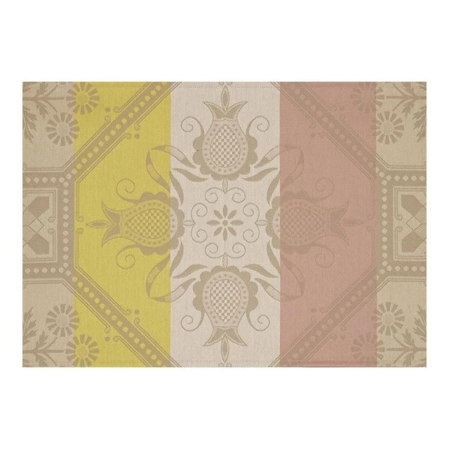 Placemat Hacienda coated cotton Beige color