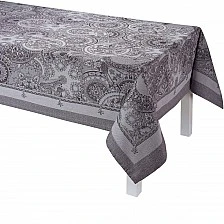 Tablecloth Porcelain 175cm 250cm Color gray