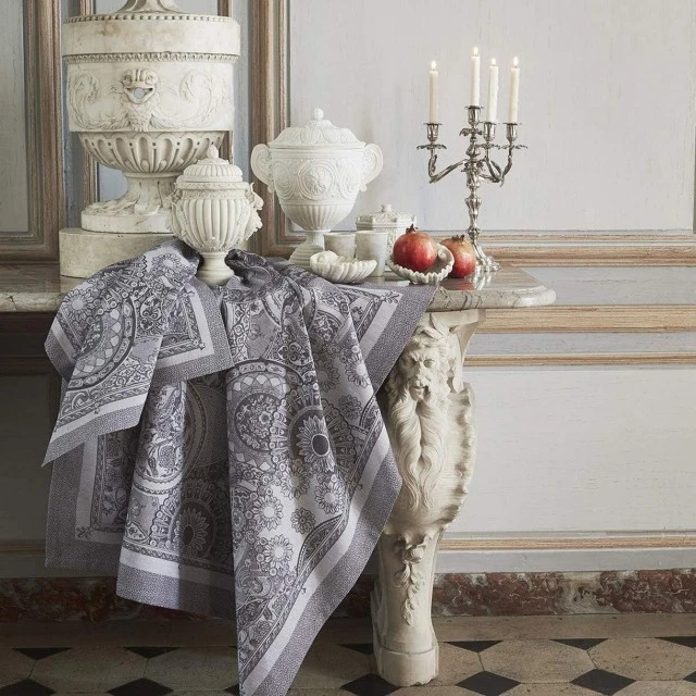Покривка Porcelain 175см 250см Цвят сиво