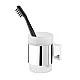 Toothbrush holder Bold Polished steel color