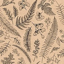 Салфетка 33см 33см 20бр Recycled leaves and herbs