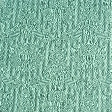 Napkin 33cm 33cm 15pcs Elegance pale aqua