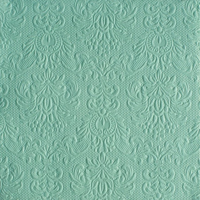 Салфетка 33см 33см 15бр Elegance pale aqua