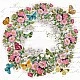 Салфетка 33см 33см 20бр Wreath of flowers