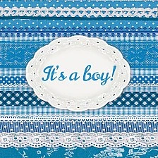 Салфетка 33см 33см 20бр It's a boy
